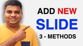 How To Add A New Slide In PowerPoint (PPT)