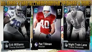 SERIES 5 INFO! ALL THEME DIAMOND 2 PLAYERS! & MORE! MADDEN 20!