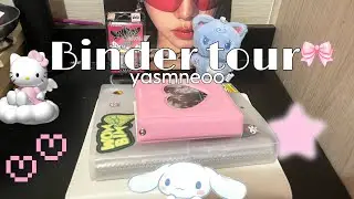 ˖ binder tour ⊹ e atualizações de coleçãoᵎ 𖦹