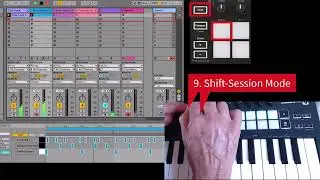 One-Man Klezmer: DAW 3 - Ableton/Novation Launchkey tutorial 3, live looping 3min demo, notes