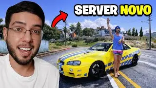 MEU NOVO SERVER COM O TEAFE!! 😂 GTA RP