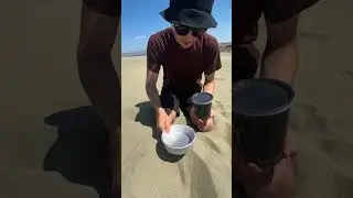 I Made Magnetic Slime From Beach Sand!