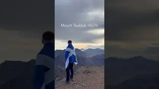 The highest mountain I&rsquo;ve EVER climbed! Mount Toubkal, Atlas Mountains📍 #hiking #mountains #travel