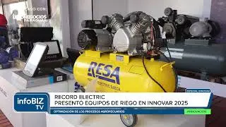 Record Electric con equipos de riego en Innovar 2025