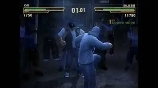 Def Jam: Fight For NY - Fighting Bless on Hard Mode Lol I Still Won Tho