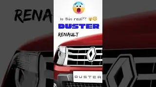 Threat To SUV's 🤔 ?? Renault Duster is Here 🤯.. #shorts #youtubeshorts