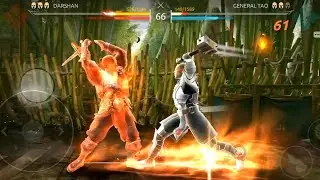 General Tao vs Xiang Tzu, Kibo, Jet! EPIC Shadow Fight Arena Showdown!