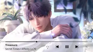 Rafayel : Treasure | Secret Times | Affinity Lv.70 | Ultra quality | Love and Deepspace