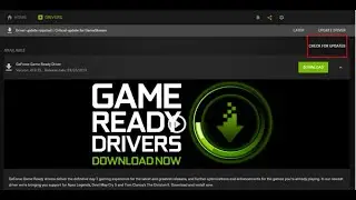 Nvidia Geforce display driver update 471.68