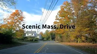 A Scenic Massachusetts Drive [4K]