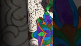 Sunday Mandala coloring book page art stream