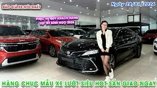Báo Giá Dàn Xe Lướt Siêu HOT Sẵn Giao Ngay Phục Vụ Quý Khách Hàng Dịp Tết 2026 Tại Tùng Bách Auto