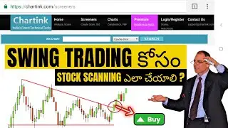 Video 223: How to Screen Stocks for Swing trading in Chartink for FREE
