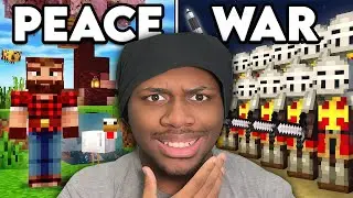 1000 Players Simulated Civilization in Minecraft.. (Rich & Poor)