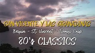 Caribbean Aerial View 🌴 Relaxing Drone footage with 80’s Classics 