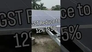 Solar panel price Drop!GST 12%~5%😱#earthsolar#renewableenergy#homesolar#solarinludhianapunjab#solar