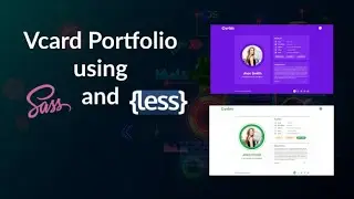 Vcard portfolio - 4 create responsive grid col