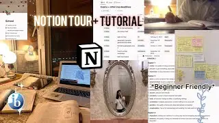a beginners guide on using Notion effectively as an IB student |digital organisation for high school