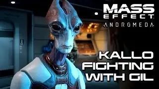 Mass Effect Andromeda - Kallo fighting with Gil