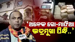 'ଅନେକ ଗୋ-ମାଫିଆ ଭଦ୍ରମୁଖା ପିନ୍ଧି...'