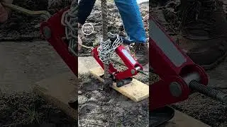 Farmers here is a Сlever Method with a Chain and Jack! #tricks