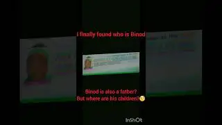 the real truth of Binod.