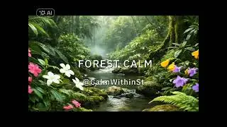 Peaceful Forest Stream with Chinese Zither 🌿 | Calm Within Studio