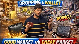 Dropping a WALLET 🪪-GOOD market🤑vs CHEAP market😱||TRIODUMP||