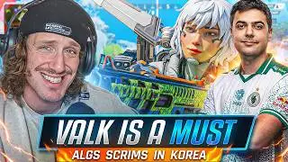 How Valk Became One of the MOST IMPORTANT ELEMENT IN COMP ! | ALGS SCRIMS &ndash; NiceWigg Watch Party