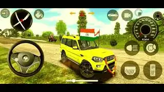 Modified Mahindra Scorpio s11 driving gameplay: original game sound (Indian car game) 