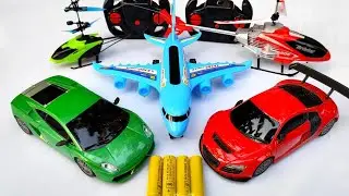 Unboxing Radio Control Airbus A380 Aeroplane | Remote Control Car's Racing RC helicopters 
