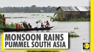 South Asia hit hard by monsoon floods | Several villages drowned | World News