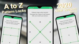 A to Z Patterns Locks 2020 | New Season - Part 2