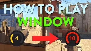 How To Play Window On Mirage (CS2 AWP GUIDE)