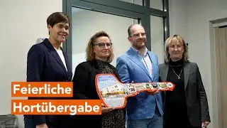 Feierliche Einweihung des neuen Horts &bdquo;Gro&szlig; und Klein&ldquo;