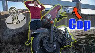 We Found A Stolen Harley Davidson Motorcycle While Magnet Fishing (Cops Called)
