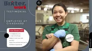 Inside a Danish Pig Farm | Bixter Trainee Mayina at Civagaard
