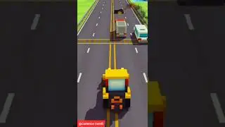 Blocky Highway! iOS, Android Gameplay All Levels Top Free Mobile Game Pro Walkthrough(part 2)#shorts