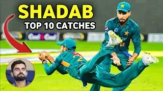 Top 10 shadab Khan best catches in the cricket history |abbasvlog03 |cricket lover