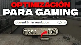 &iexcl;Optimizar PC para Juegos! (+FPS) (-INPUT LAG)