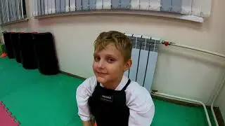 Тимур Саитов тренировка по каратэ в ДСОЦ 