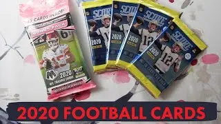 Random 2020 Football Cards Opening | Score Hybrid and Mosaic Cello Packs