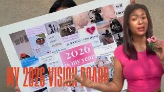 How to make vision board in 2026 | everything I’m manifesting.… 💕 buying phone with YouTube money ♥️