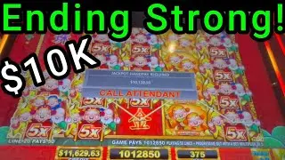 Wu-Da-Jiang aka King Stacks - 3rd Largest Win of My Life!  Two HandPays just before the New Year!