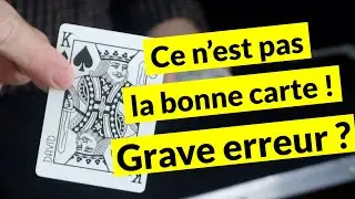 Le public pense que c’est raté. Le magicien, lui, sourit.