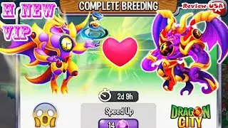 Dragon City High Chronos Dragon 5 Star Mythicall plus Fast Food Island Completed 2021 😱