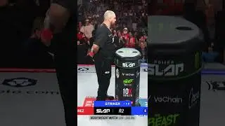 😂😆PEREZ EATS ANOTHER ONE BUT WATCH HIS RESPONSE😆😂#POWERSLAP#DANAWHITE#UFC