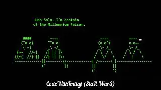 StaR WarS 🌟🤯😱 Movie By CodeWithImtiaj | How To Programme StaR WarS Movie In Cmd (Command Prompt) 😎|