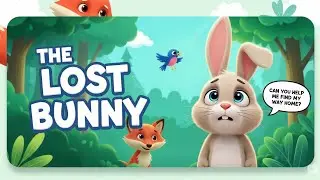 The Lost Bunny 🐰 | A Sweet Moral Story for Kids | Bedtime Story for children | Storytelling Video
