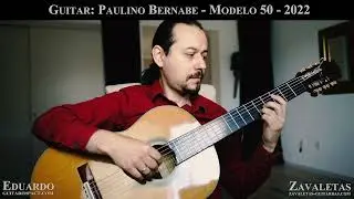 2022 Paulino Bernabe M50 Concert Classical Guitar